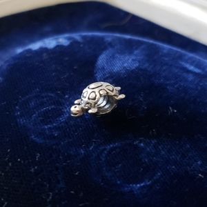Pandora retired sterling silver turtle charm